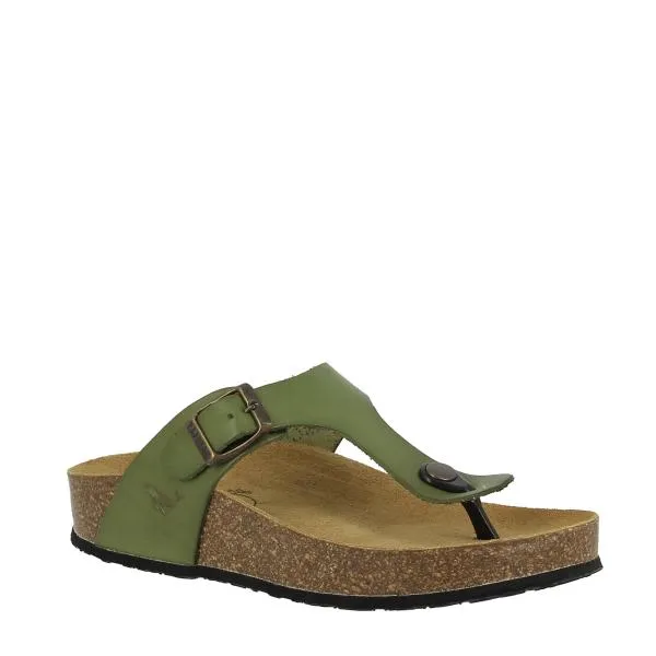 Plakton 341671 Malabo Green Thong Sandals