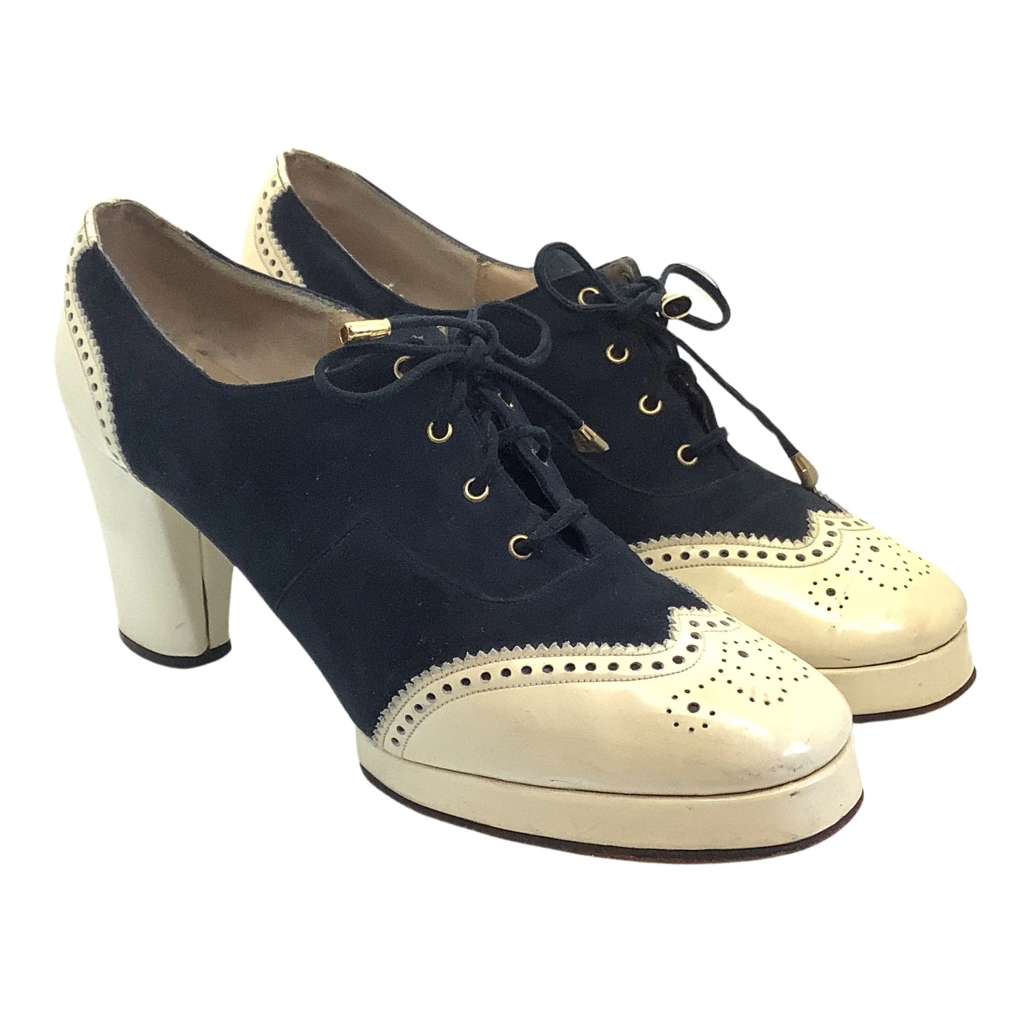 Platform Lace-up Heels