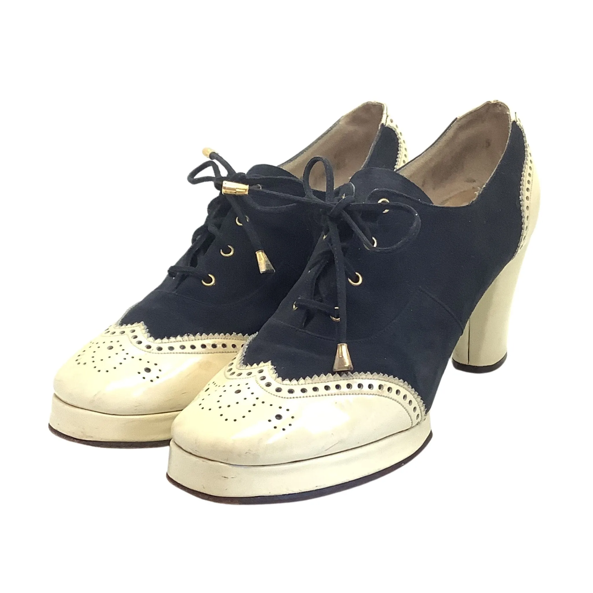 Platform Lace-up Heels