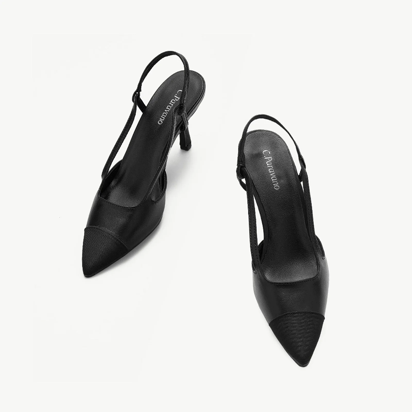Pointed Toe Slingback Pumps (Helen)