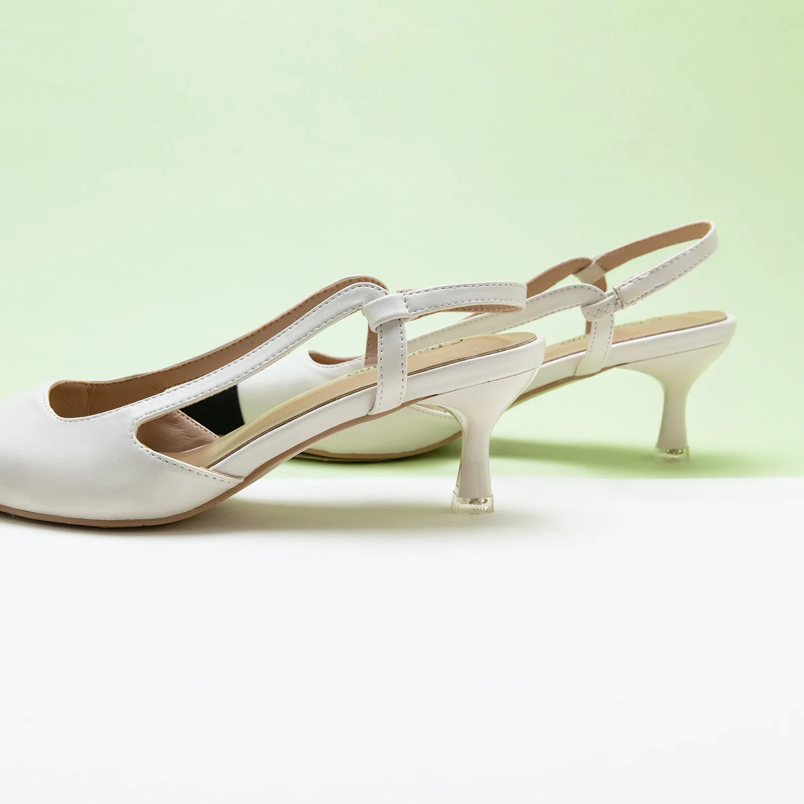 Pointed Toe Slingback Pumps (Helen)