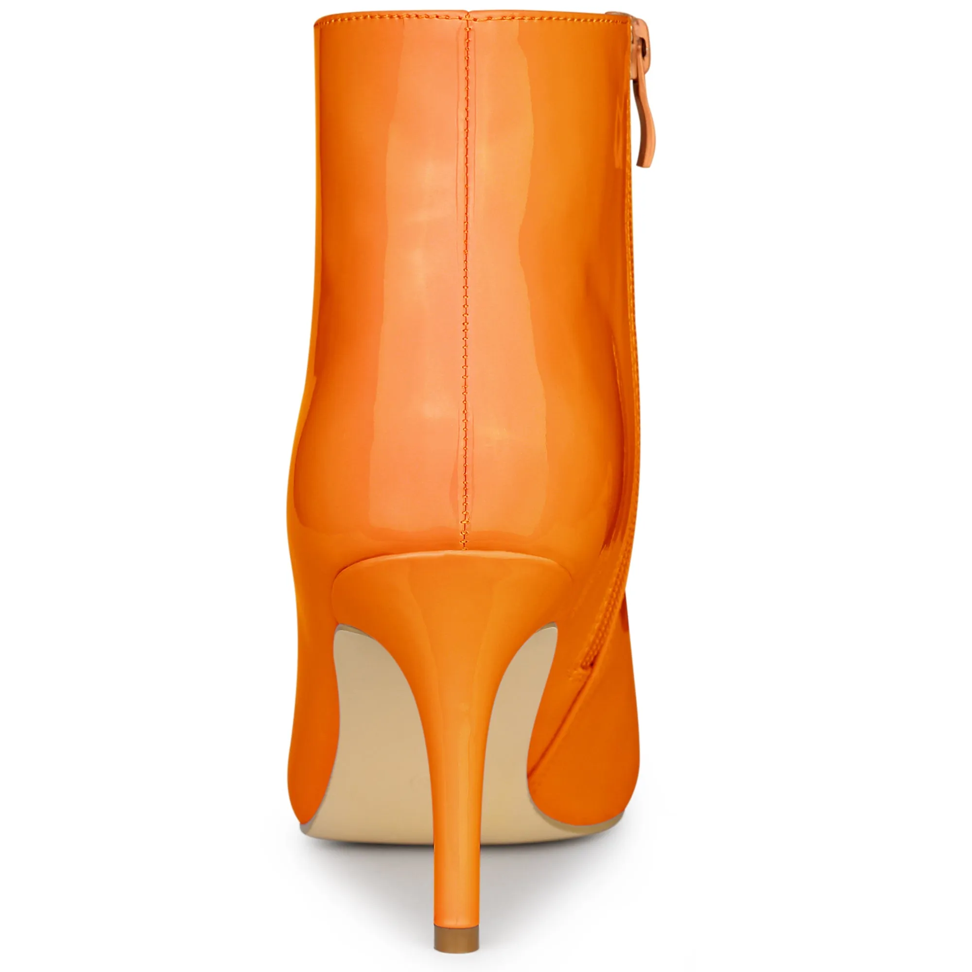 Pointed Toe Stiletto Heel Ankle Heel Boots