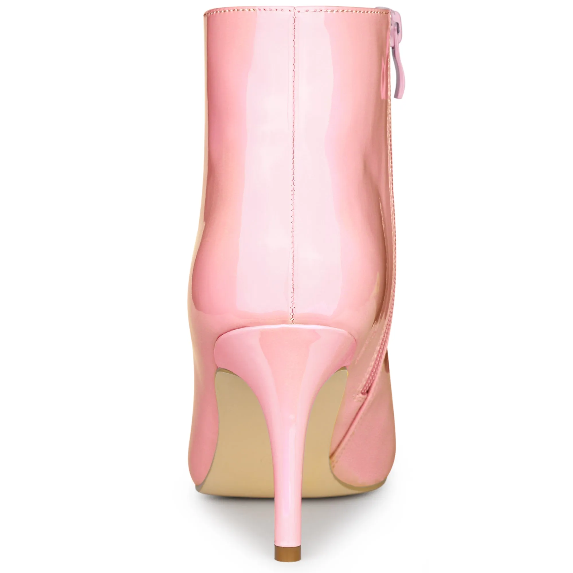 Pointed Toe Stiletto Heel Ankle Heel Boots