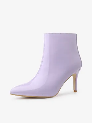 Pointed Toe Stiletto Heel Ankle Heel Boots