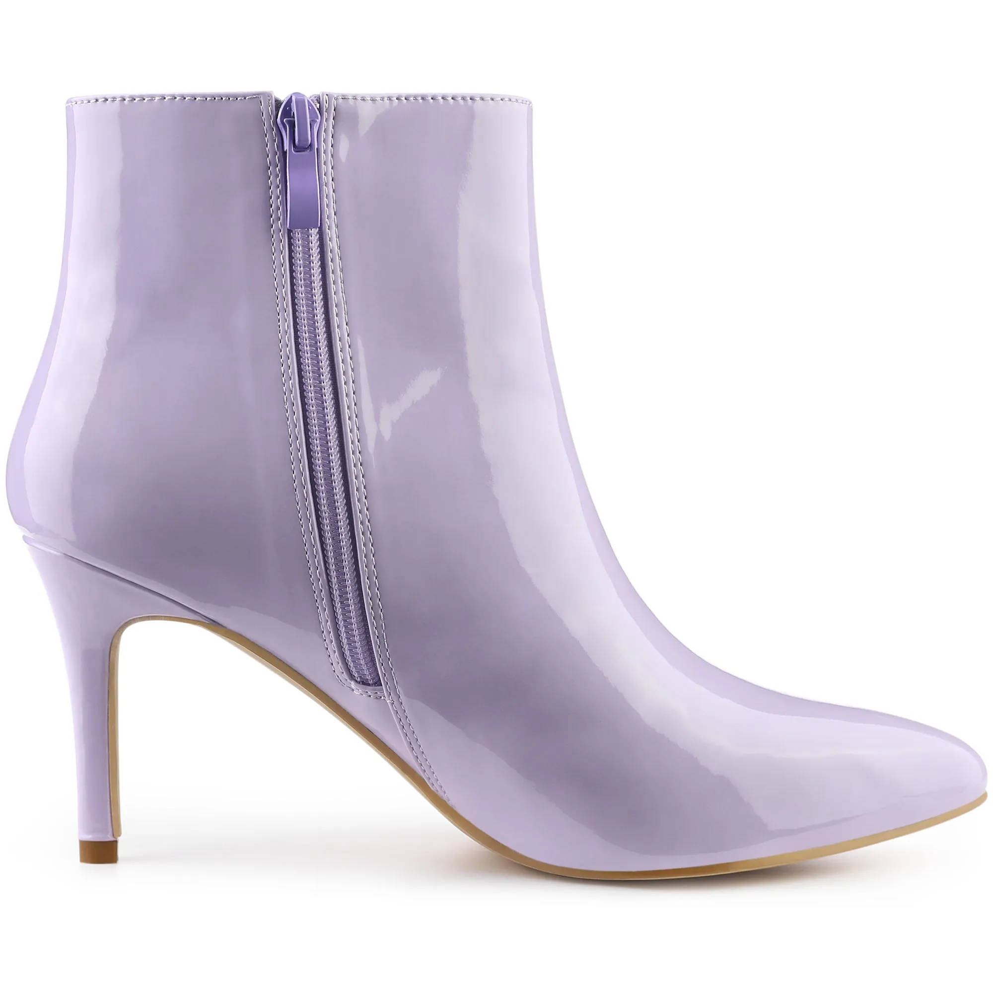 Pointed Toe Stiletto Heel Ankle Heel Boots