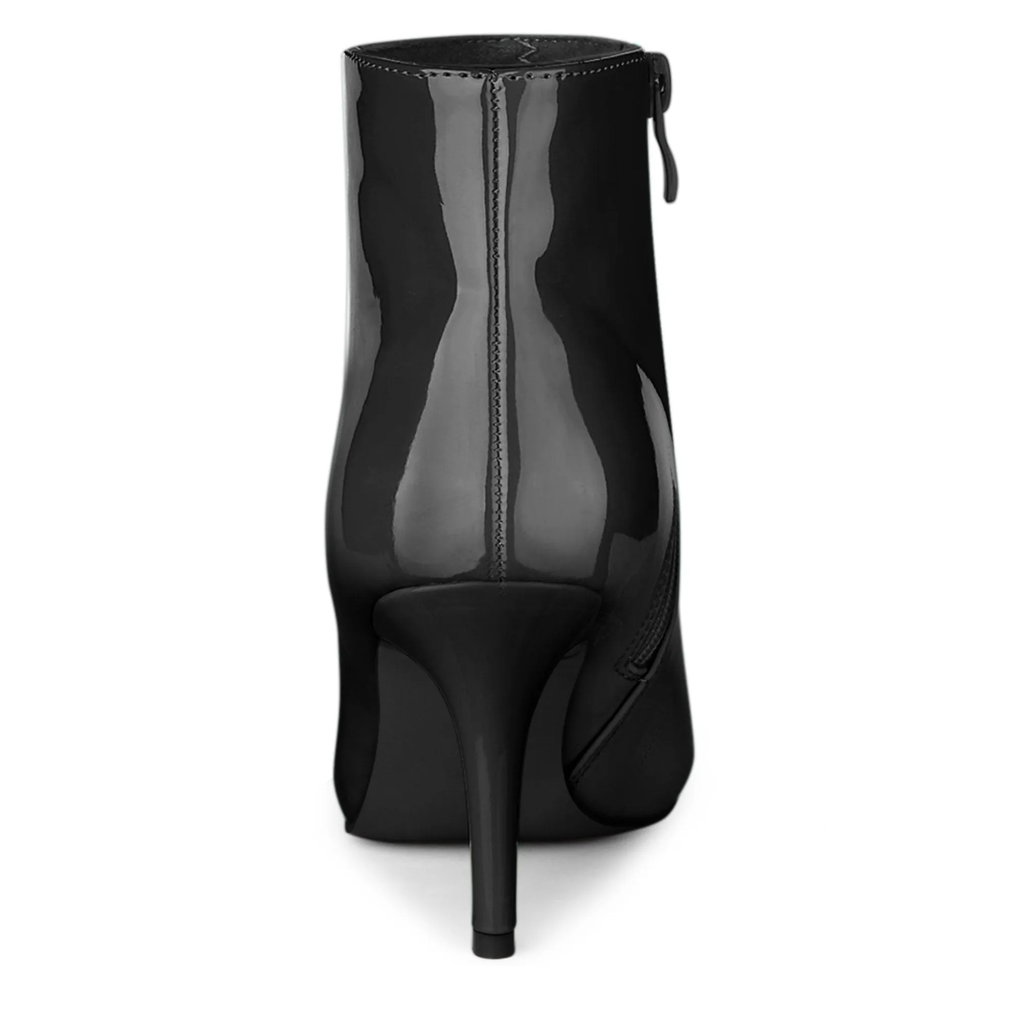 Pointed Toe Stiletto Heel Ankle Heel Boots