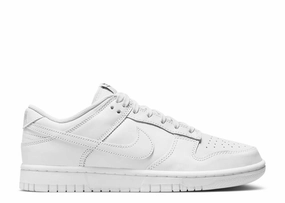 Wmns Nike Dunk Low "Triple White" (Myrtle Beach Location) running with a hydration pack Solid