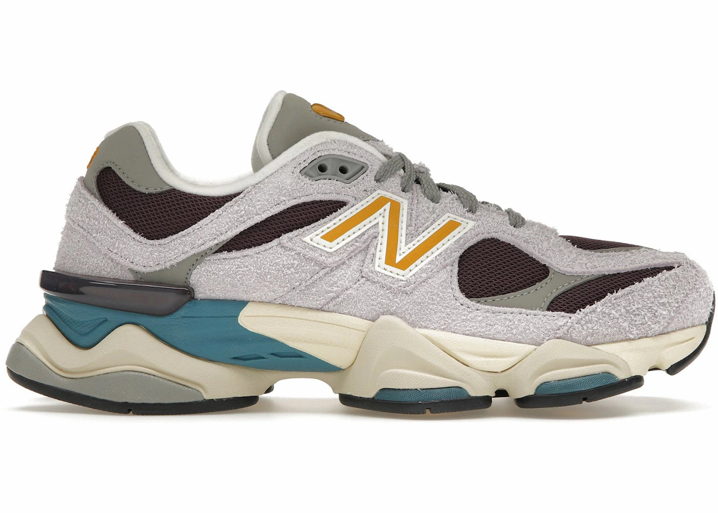 Fashion Layer Soft Flex New Balance 9060 Taro Plum Brown