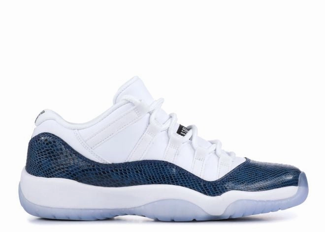 Jordan 11 Retro Low Snake Navy (2019) (GS) (Preowned) Bootcamp Vintage shoes