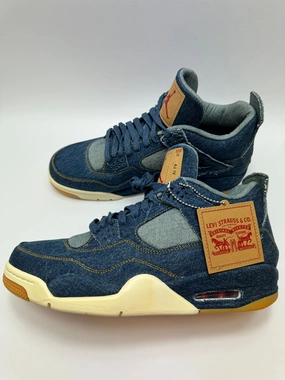 forefoot support Versatile use Jordan 4 Retro "Levi's Denim" (Tag with Levi's Logo)