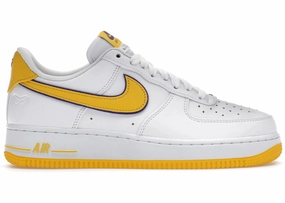 gym - goers High Elasticity Nike Air Force 1 Low Retro QS Kobe Bryant Lakers Home (VNDS Size 8.5)