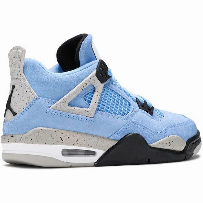Air Jordan 4 Retro "University Blue" (GS/Juniors) (2021) track workouts running on an indoor track shoes