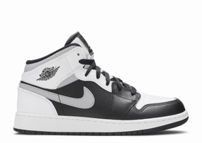 Jordan 1 Mid White Shadow (GS) adult shoe aesthetics running for a way to stay focused