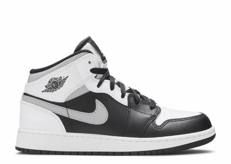 Jordan 1 Mid White Shadow (GS) adult shoe aesthetics running for a way to stay focused