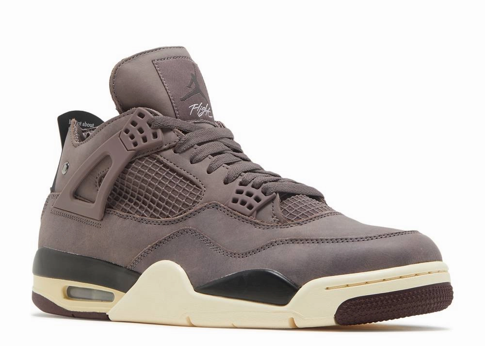 compression support stretchy upper shoes Jordan 4 Retro A Ma Maniere Violet Ore