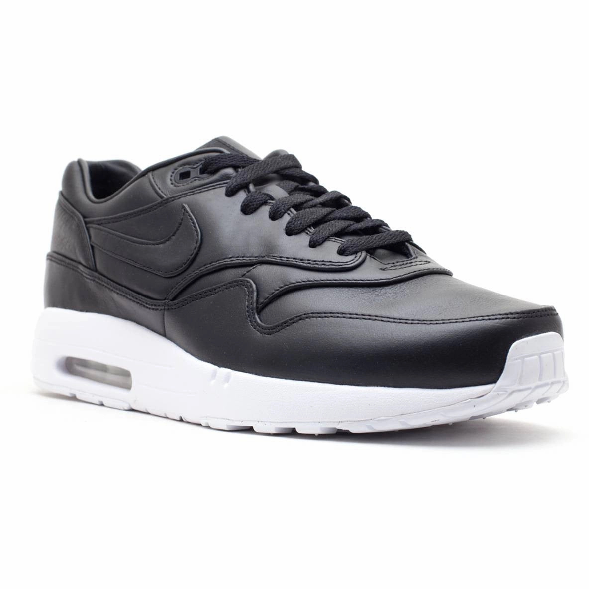 Fit Freedom Contoured Heel Cup Air Maxim 1 Supreme "Black Leather"