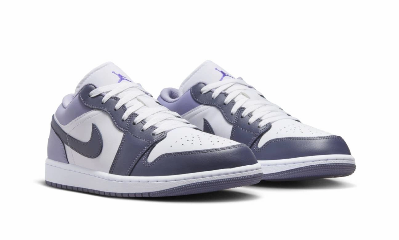 Luxurious breathability Sporty Comfort Air Jordan 1 Low White Purple