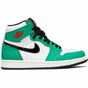 Every Step Responsive foam Air Jordan 1 Retro High "Lucky Green" (Wmns) (2020)