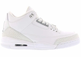 Jordan 3 Retro Silver Anniversary Hiking Shoes sprint speed