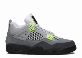 running in neutral colors Jordan 4 Retro SE 95 Neon (Preowned)