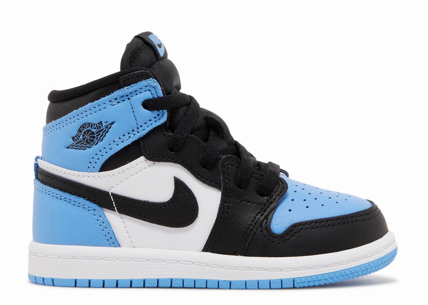 Air Jordan 1 Retro High OG TD "UNC Toe" (Myrtle Beach Location) Mid Foot Lockdown Classic Silhouette