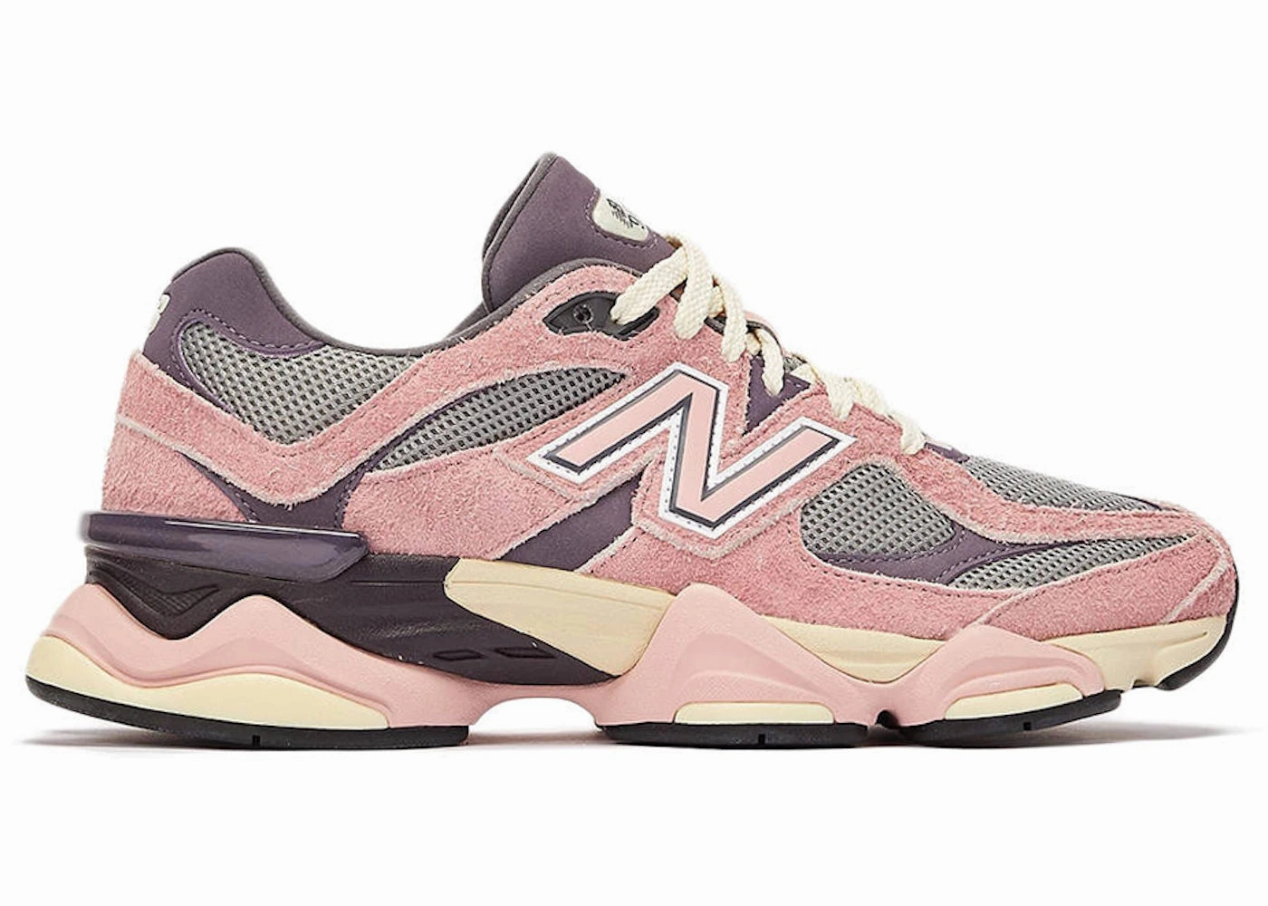 New Balance 9060 Pink Lavender Fabric Upper