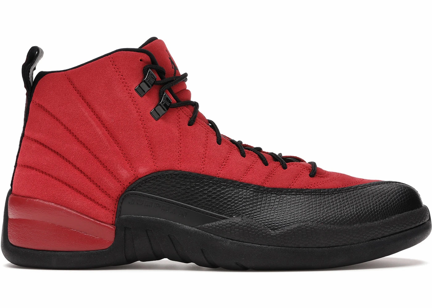sports lovers' desire logo - printed shoes Jordan 12 Retro Reverse Flu Game