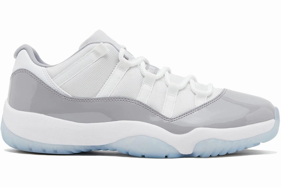 Jordan 11 Retro Low Cement Grey Casual Favorite