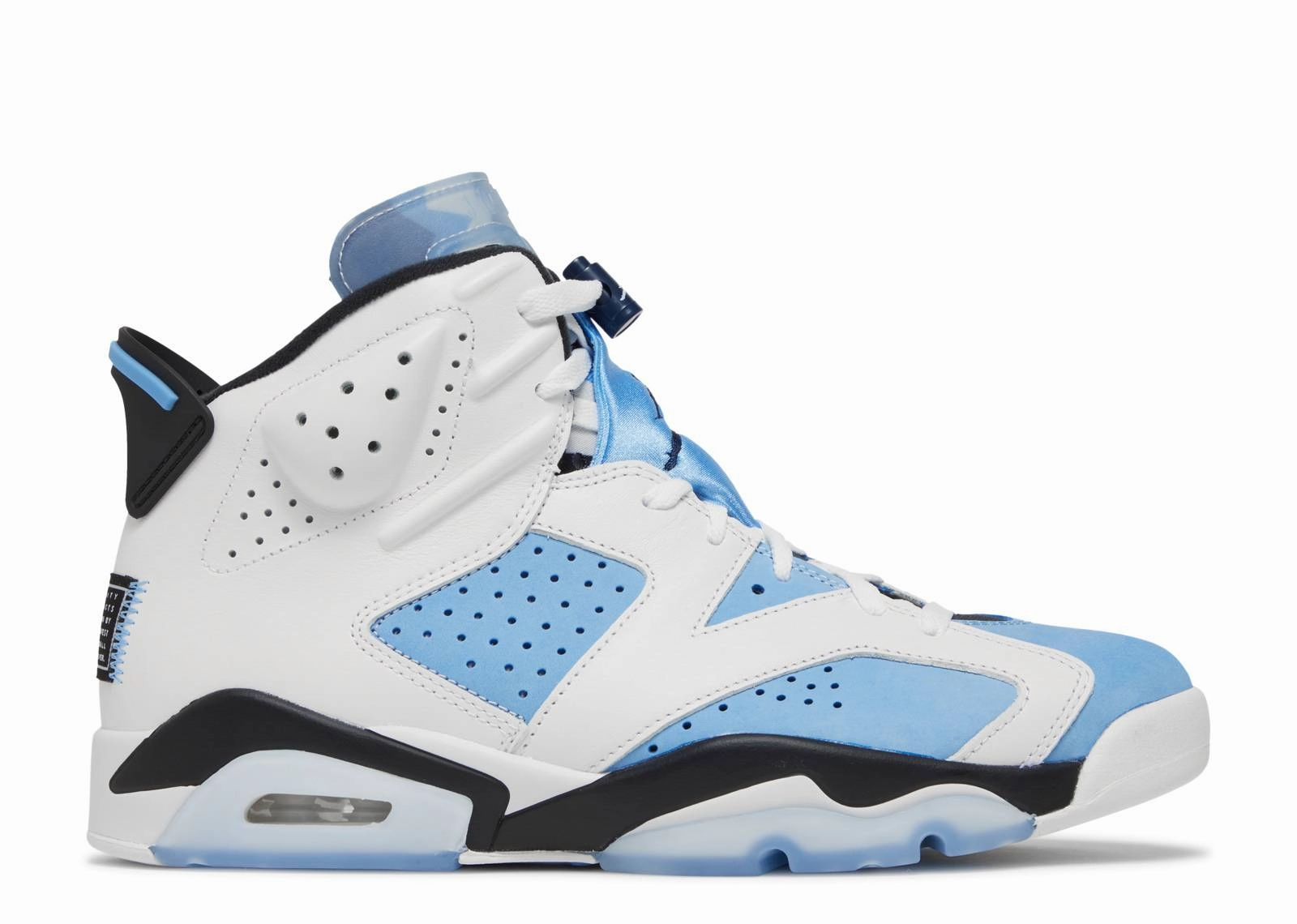Non-Slip Outsole hilly - terrain running shoes Jordan 6 Retro UNC