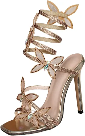Pumps Shoes Toe Heels for Women Sexy 3 Inches Stiletto High Heels for Women Dressy Slip On Comfortable Wide Stretchy