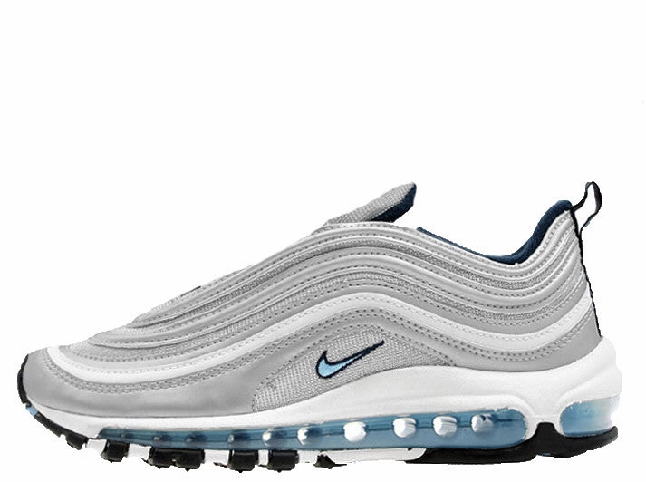 Nike Air Max 97 OG Metallic Silver-Polar Anti Fatigue Footbeds Style Neutral