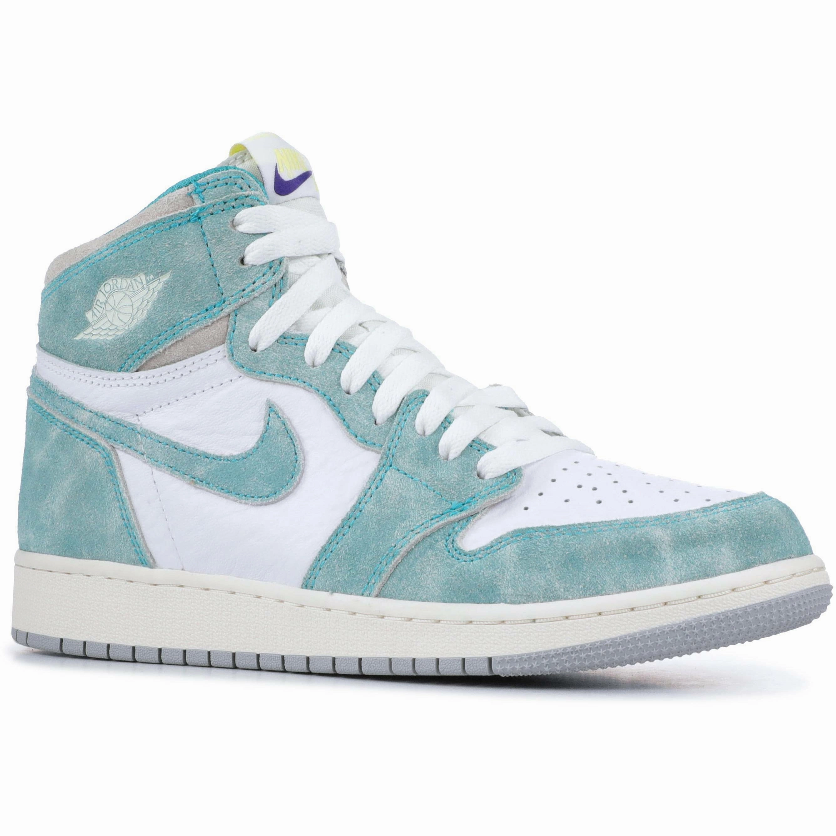 Air Jordan 1 Retro High OG Turbo Green (GS/Juniors) (2019) Compression Fit Lining Soft Chic
