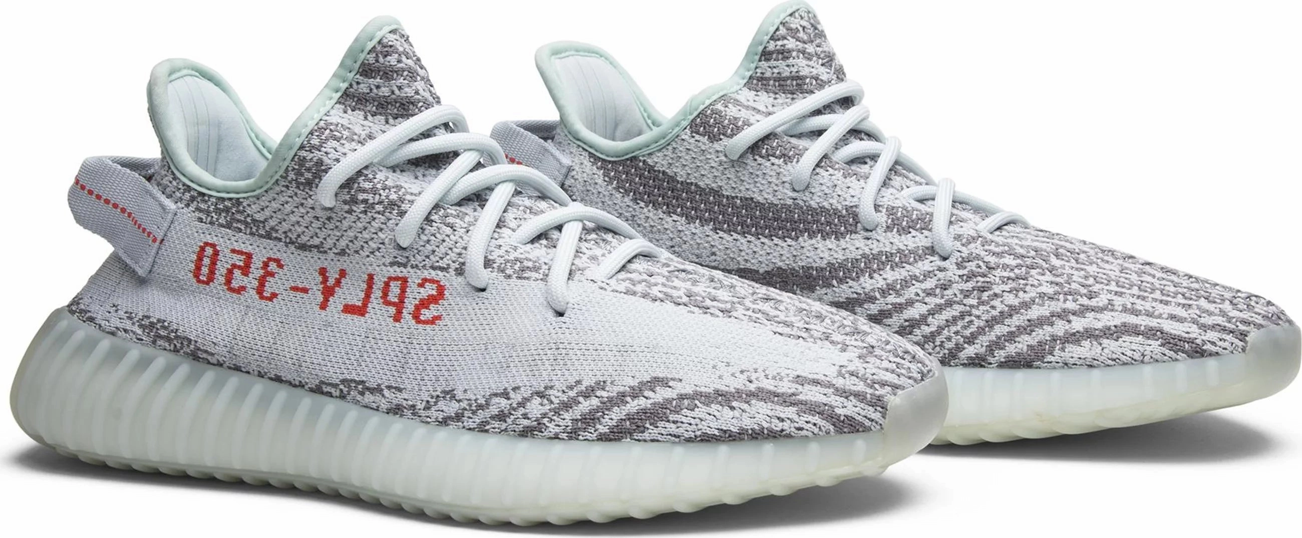 Adidas Yeezy Boost 350 V2 Blue Tint Padded Footbed