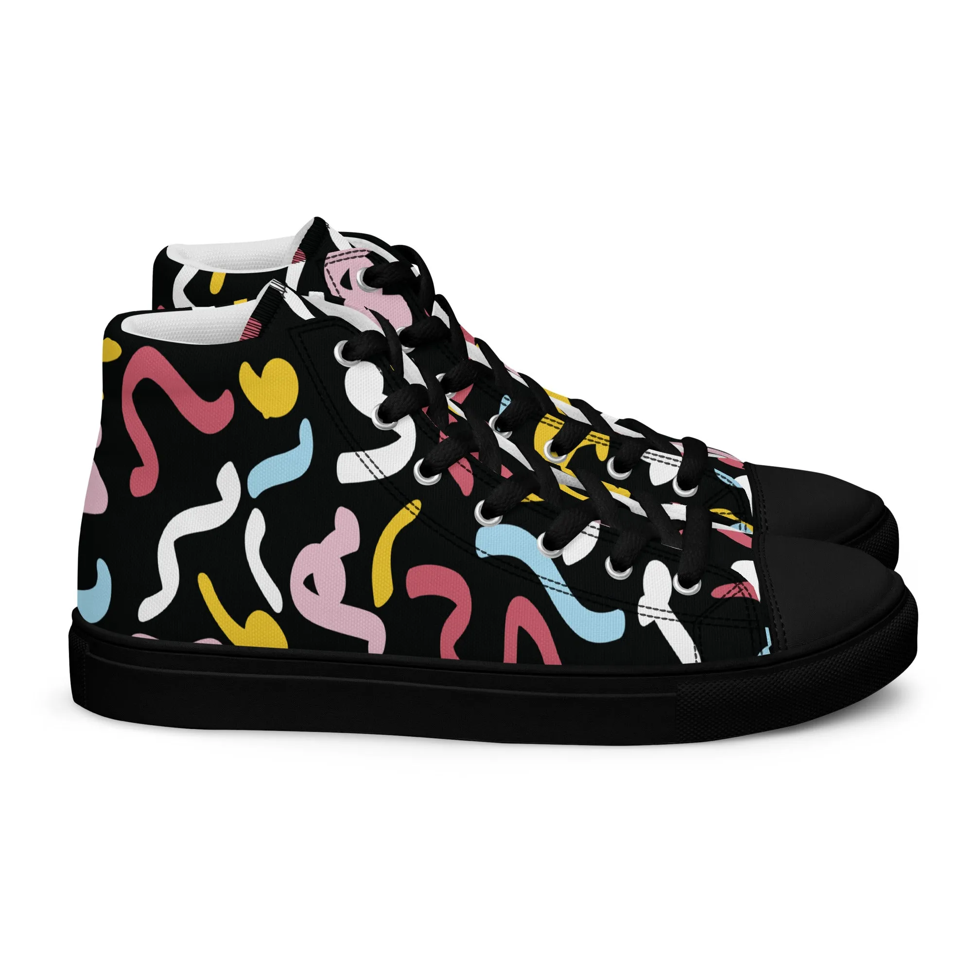 QUANTUM Women’s High Top Canvas Shoes