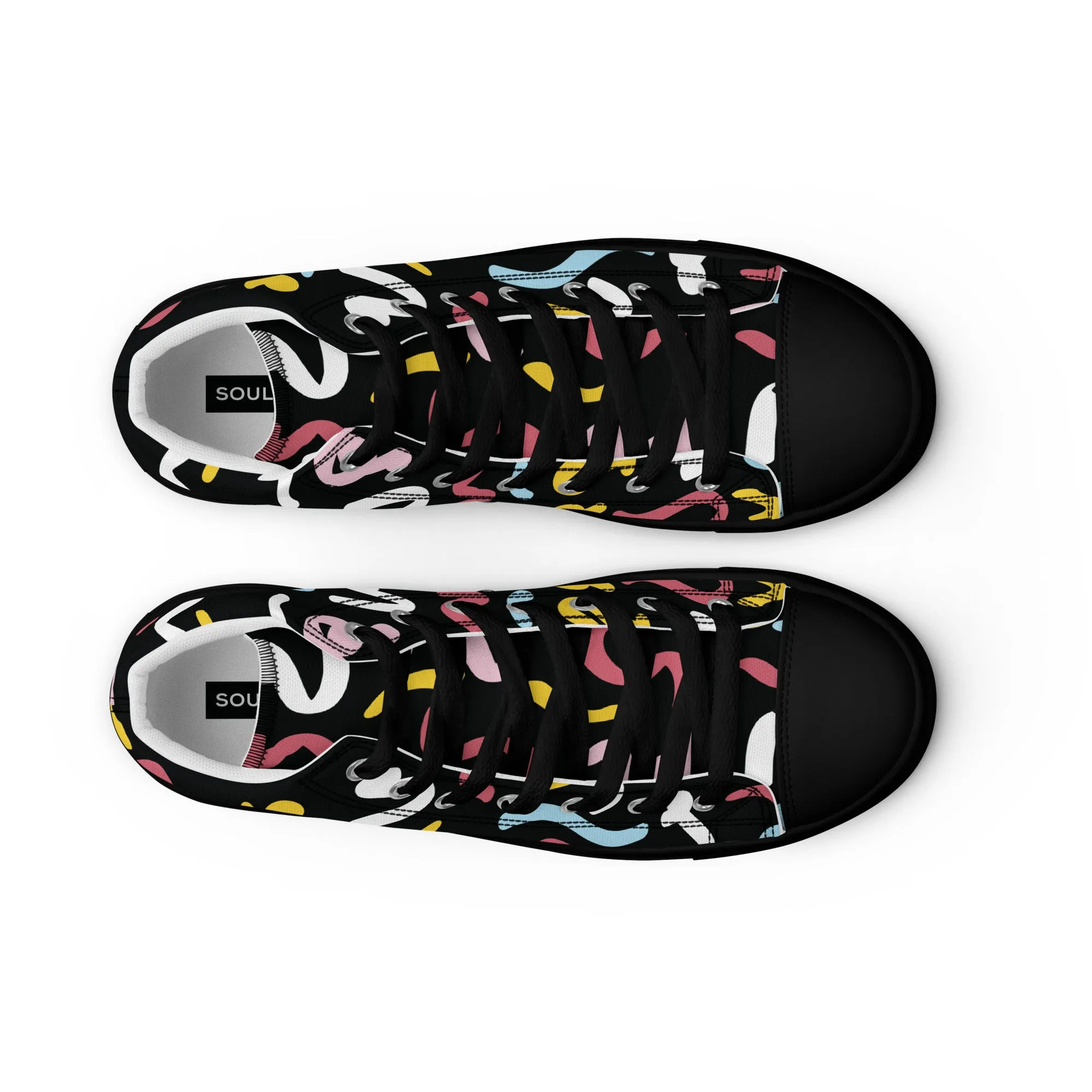 QUANTUM Women’s High Top Canvas Shoes