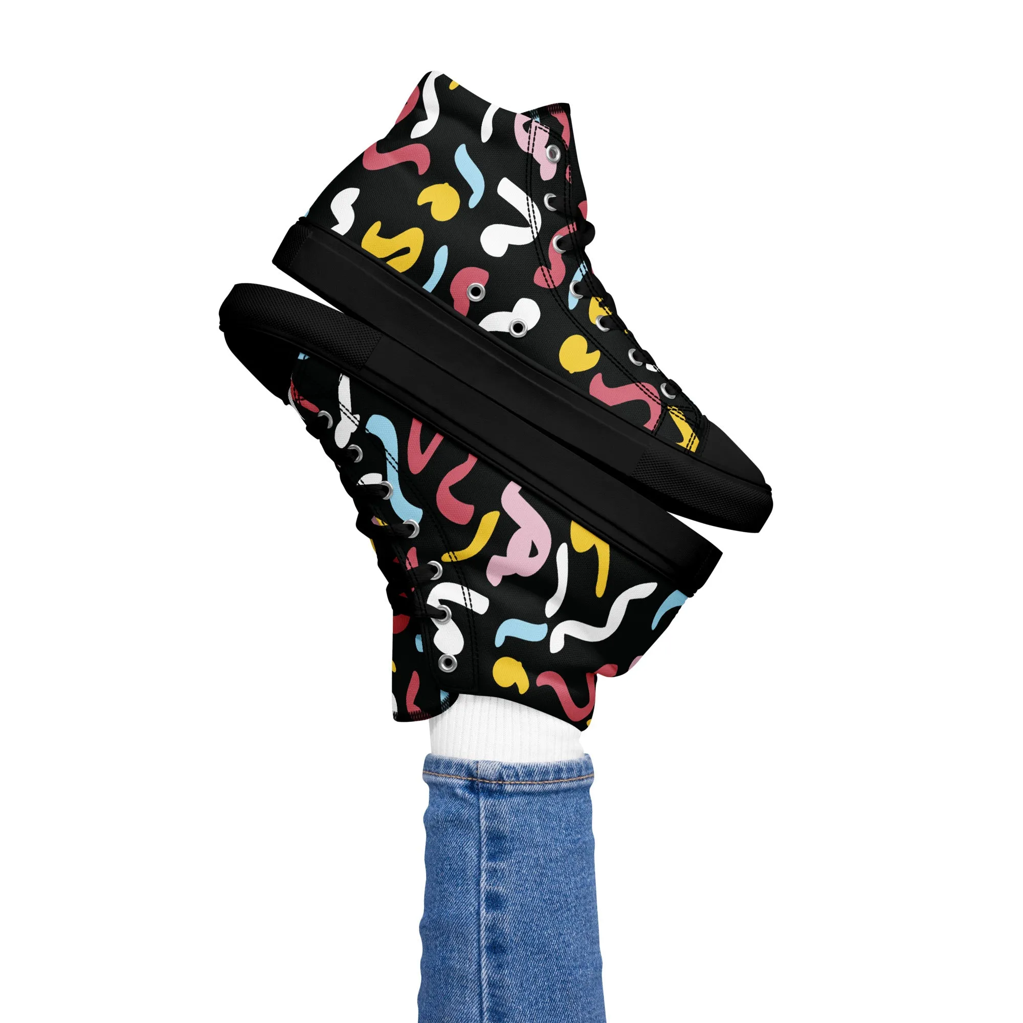 QUANTUM Women’s High Top Canvas Shoes