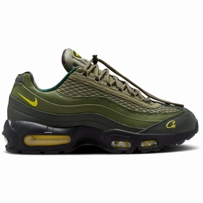 Corteiz x Air Max 95 SP ??Rules The World - Gutta Green?? Woven Upper Technology Eco Friendly Recycled Materials