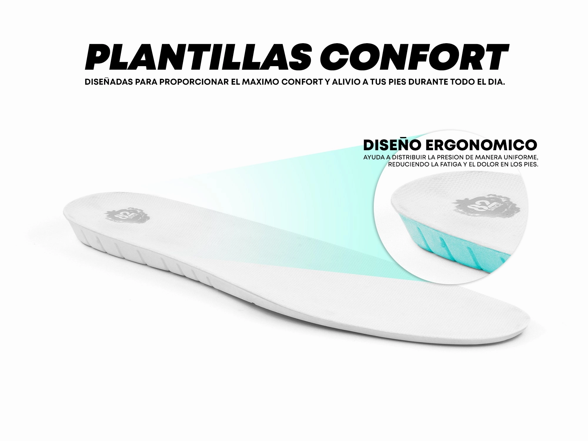 Tenis Air Force 1 Blanco Total 1.1 Premium Daily Comfort orthopedic