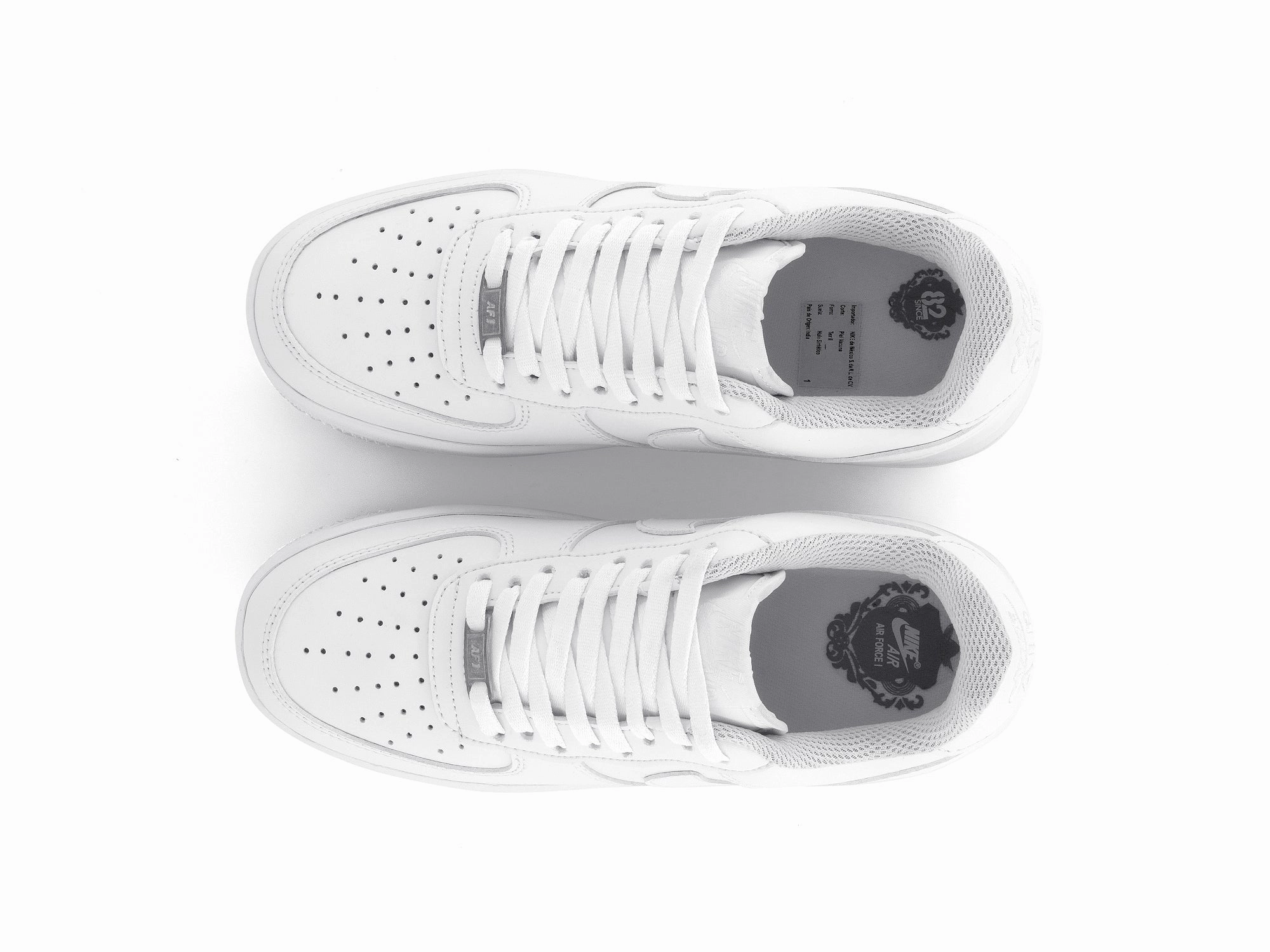 Thermal Regulating Insole Moisture Wicking Insole Tenis Air Force 1 Blanco Total 1.1 Premium