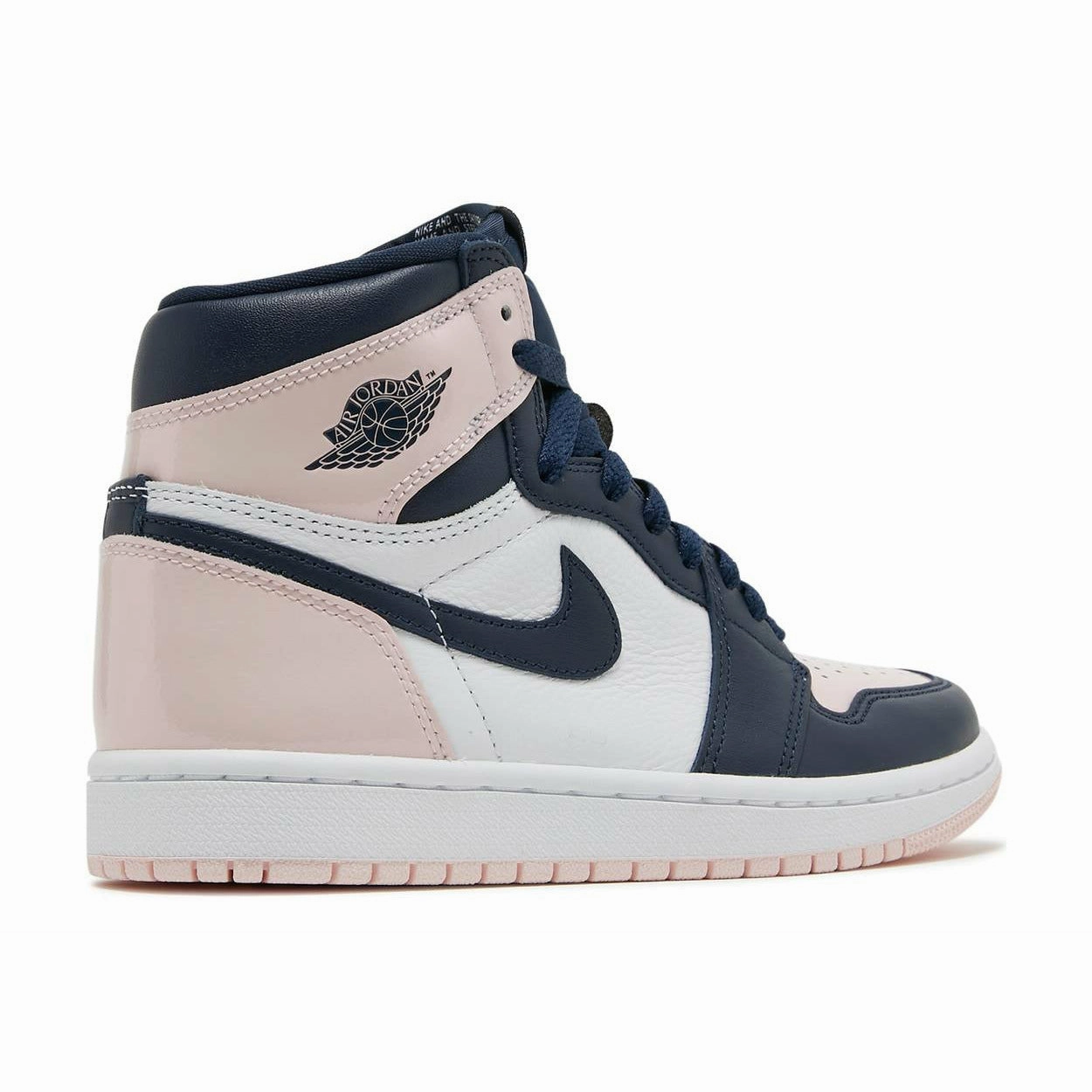 Air Jordan 1 Retro High OG "Atmosphere/Bubble Gum" (Wmns) Enhanced Durability Silent Walk