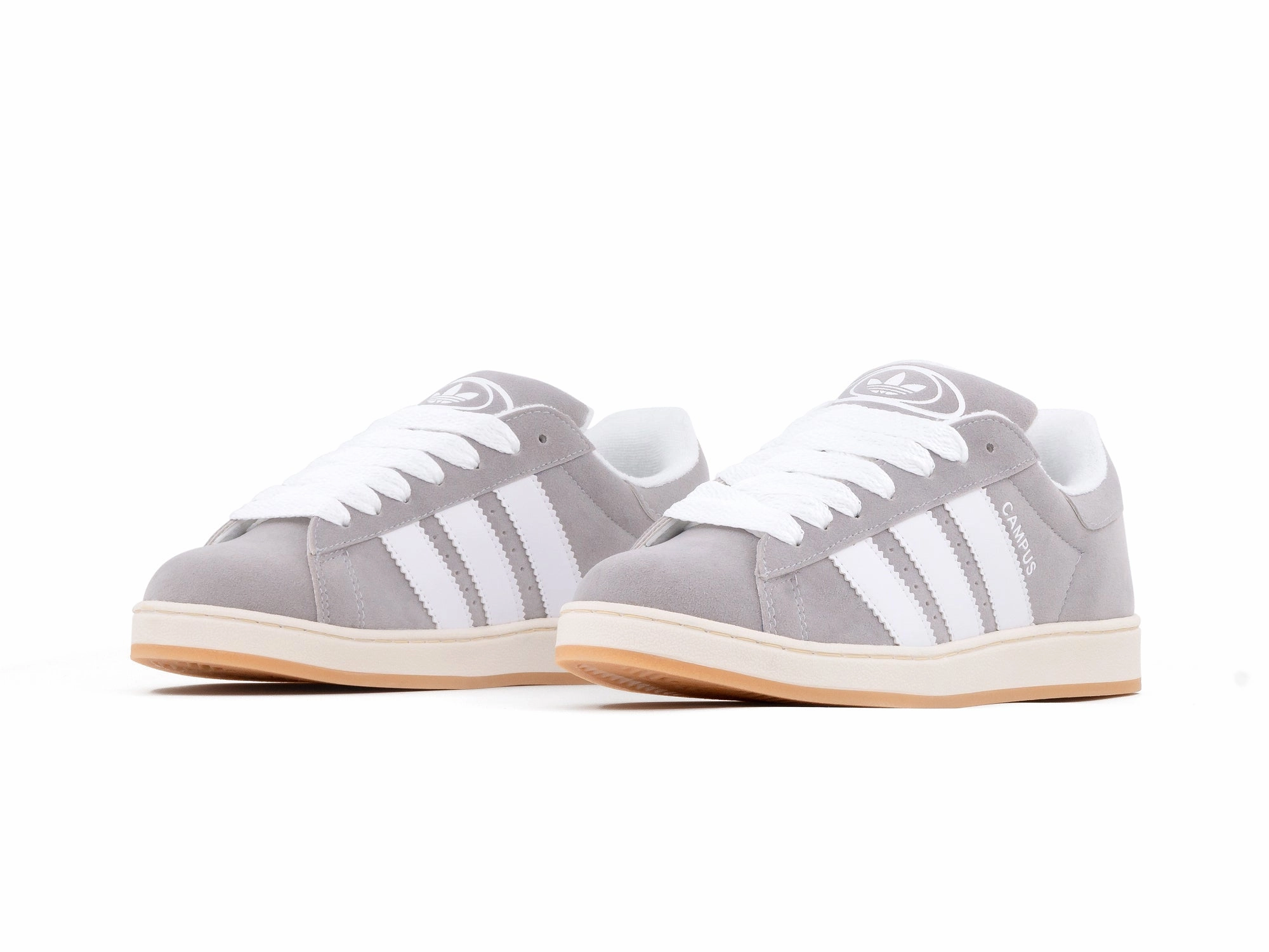 Total Support Summit Hike Tenis Campus Gris Blanco