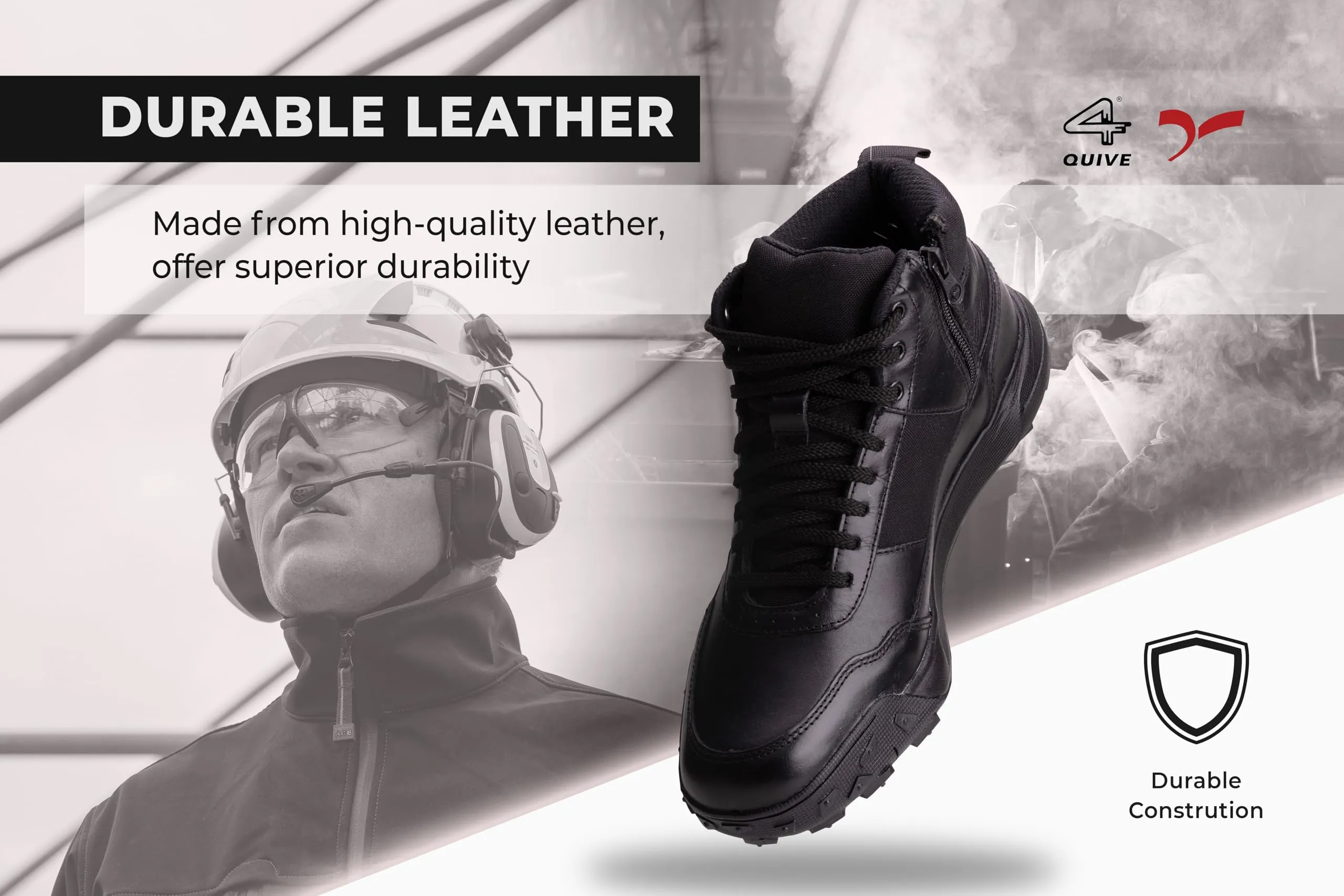 QUIVE Hi-Trek 3.0 Combat Shoes Trekking Boots