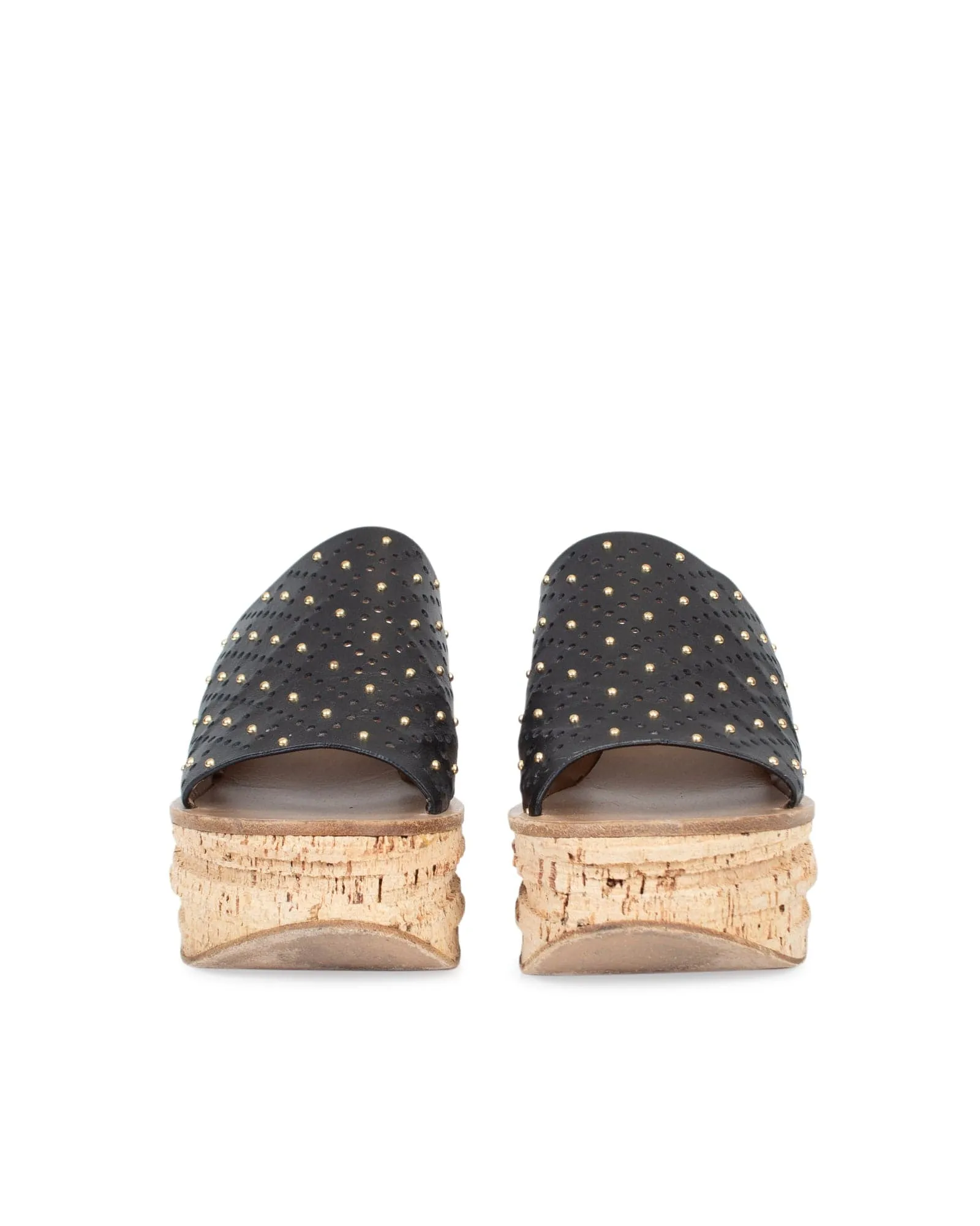 "Camille" Cork Platform Sandals