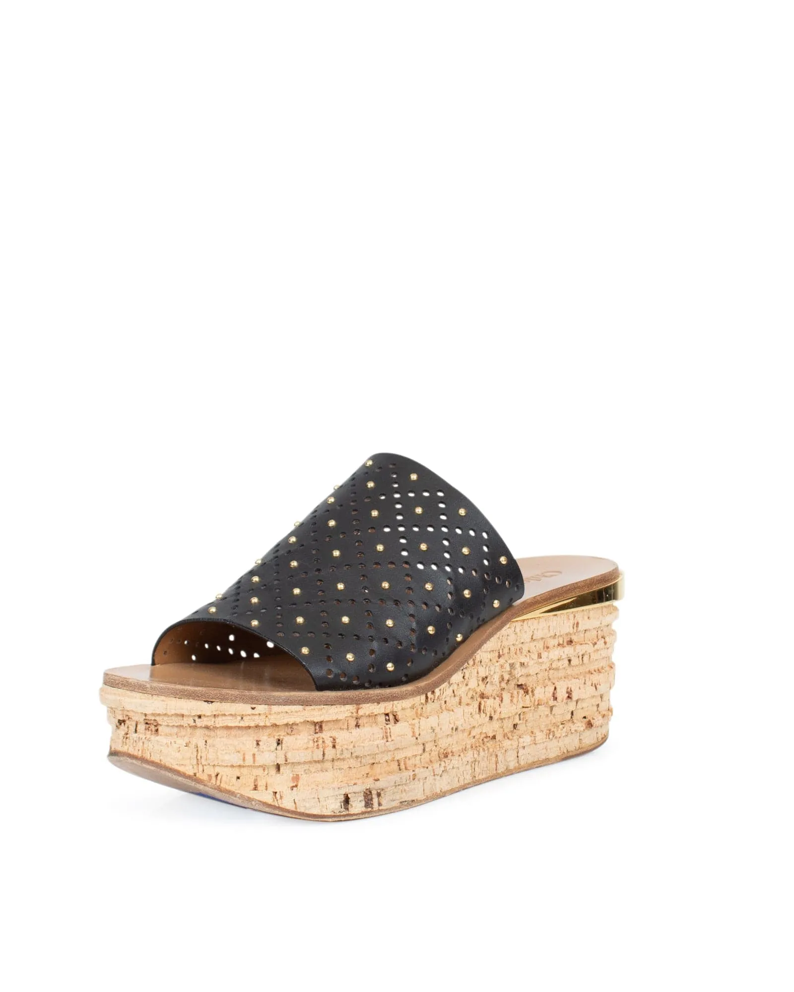 "Camille" Cork Platform Sandals