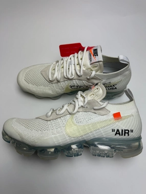 Off White x Nike Vapormax "White" standard - width running gear