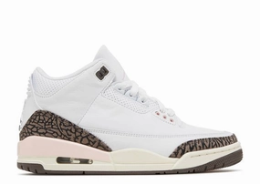 sandy terrain Jordan 3 Retro Neapolitan Dark Mocha (W)