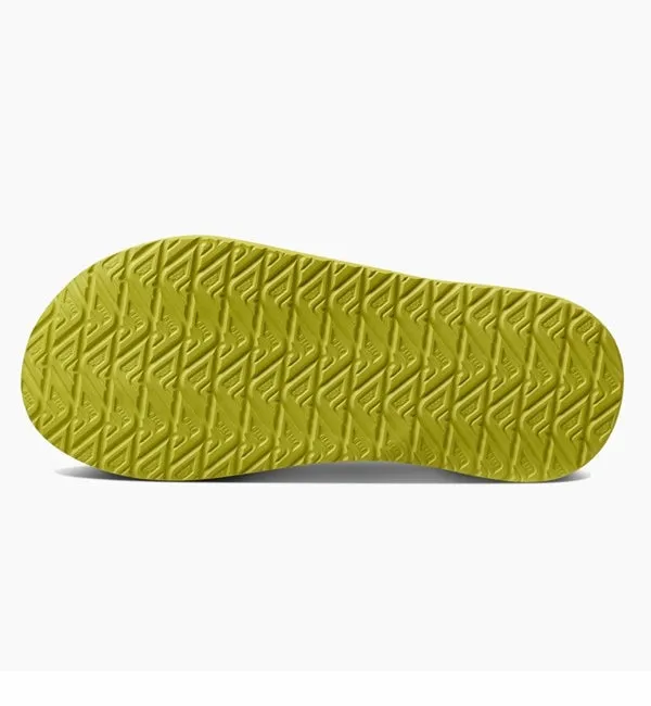 Reef Cushion Bounce Phantom Flip Flops  - Grey/Green