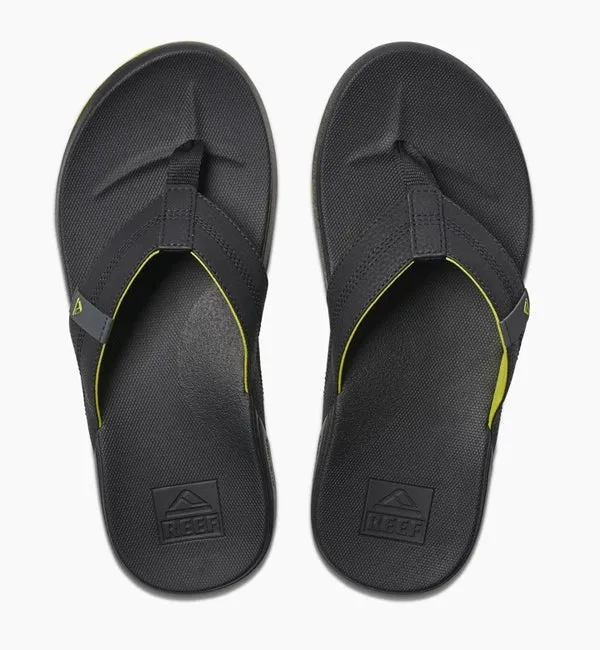 Reef Cushion Bounce Phantom Flip Flops  - Grey/Green