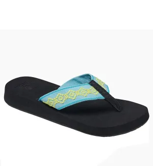 Reef Womens Sandy Flip Flops  - Aqua