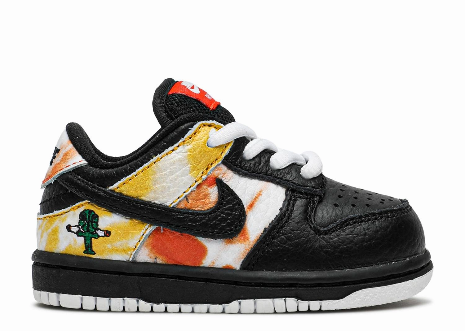 amateur design Nike Dunk SB Low TD "Tie Dye Black Raygun" (Myrtle Beach Location)